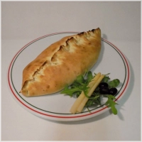 Tomaten kaas doner paprika ui champignons